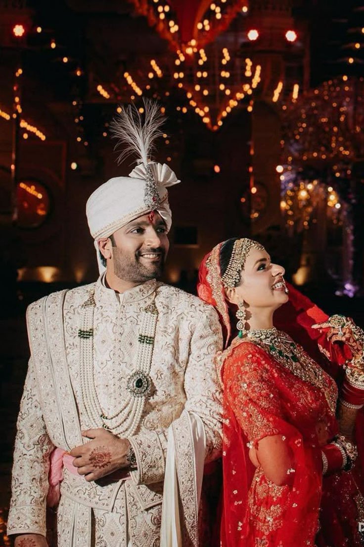 Couple at wedding ceremony 5